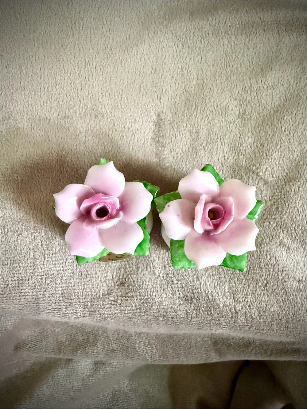 Vintage 1950’s Fine Diamantine China Salt and Pepper Shakers Made in Japan
